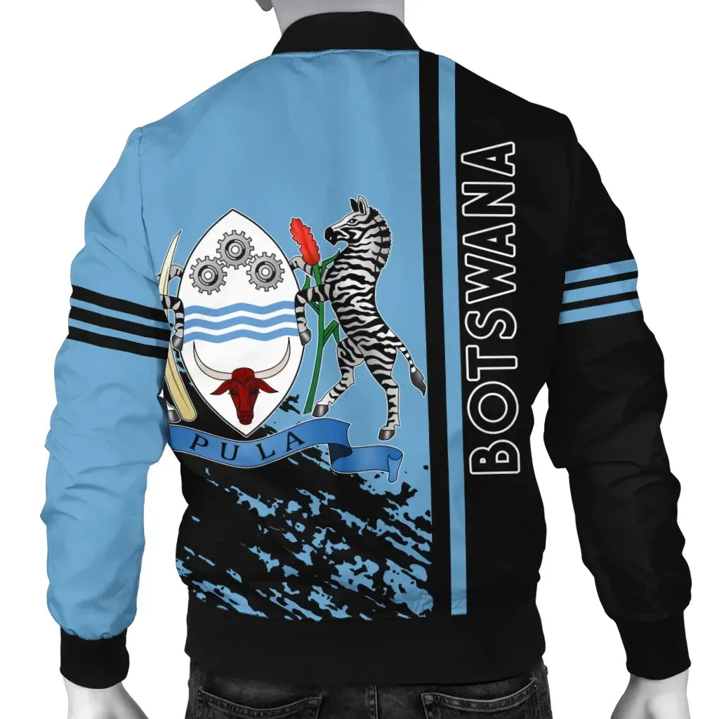 Botswana Bomber Jacket Quarter Style