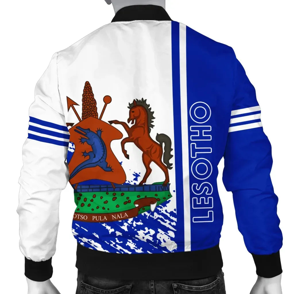 Lesotho Bomber Jacket Quarter Style