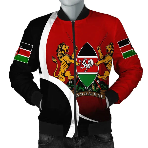 Kenya Half Circle Bomber Jacket