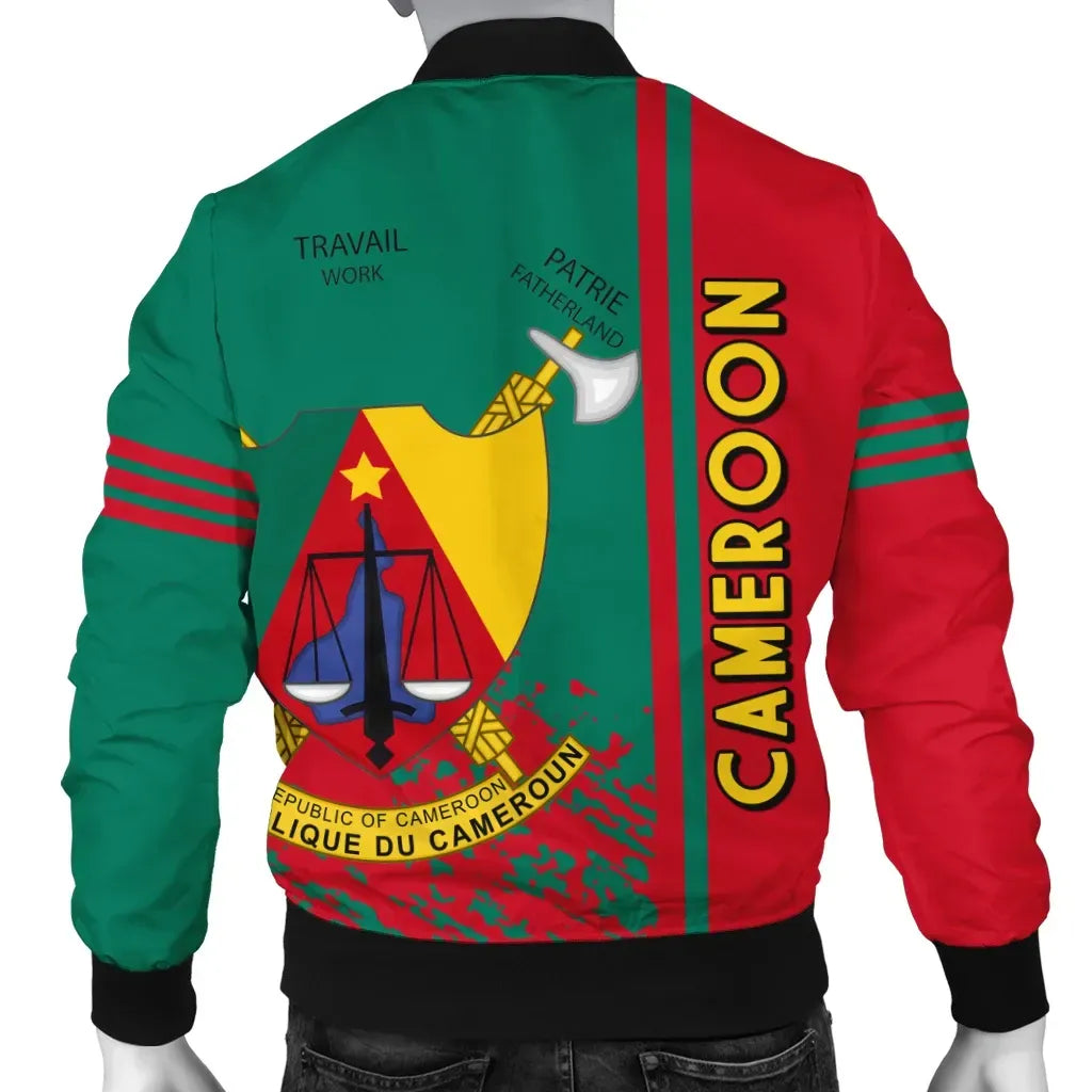 Cameroon Bomber Jacket Quarter Style