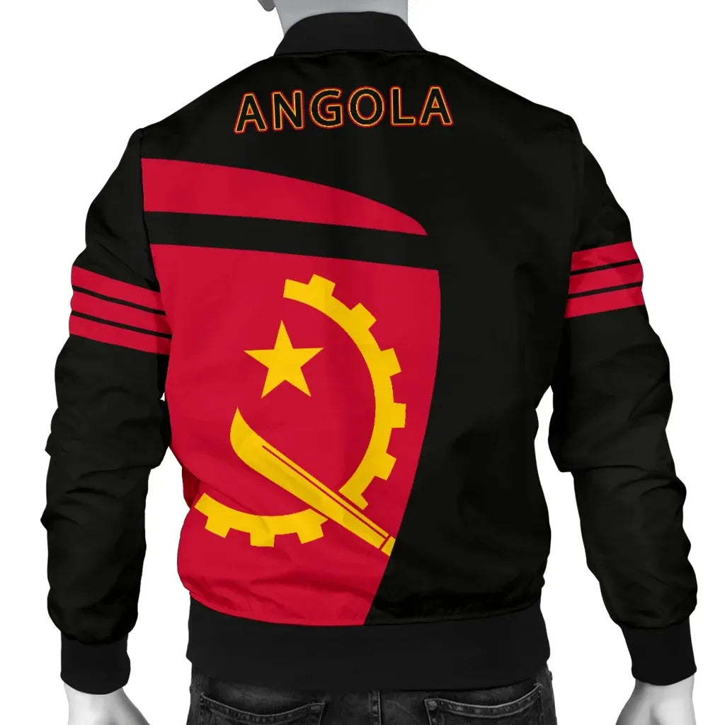 Angola Sport Style Men's Bomber Jacket