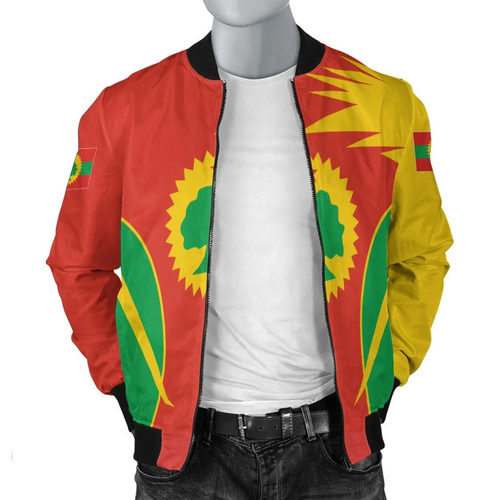 Oromo Flag Active Bomber Jacket