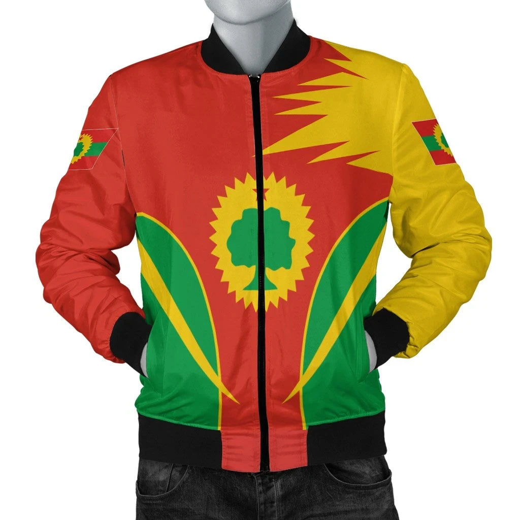 Oromo Flag Active Bomber Jacket