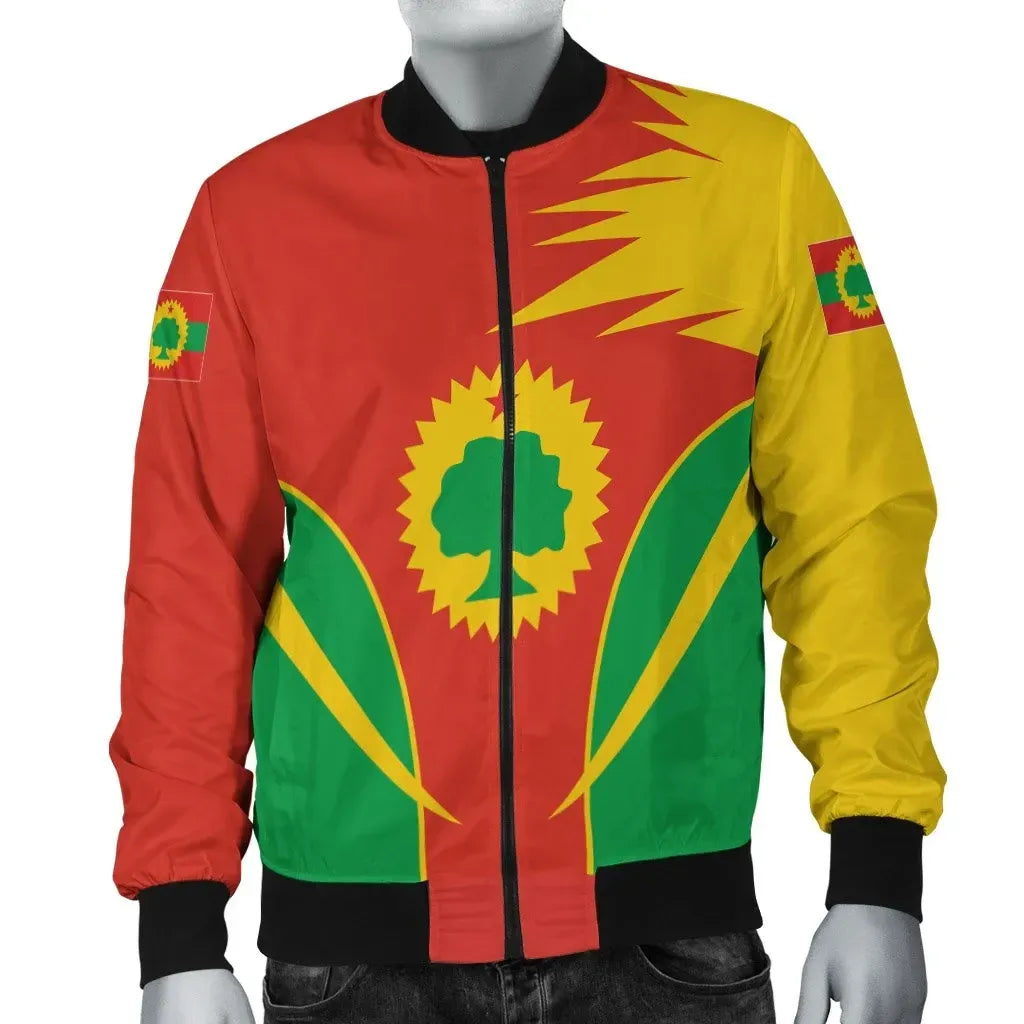 Oromo Flag Active Bomber Jacket