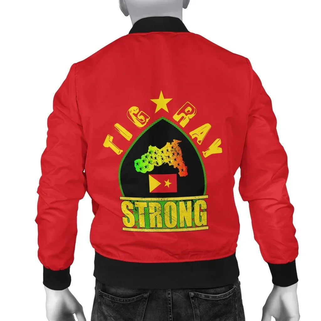 Tigray Strong (Red) Bomber Jacket