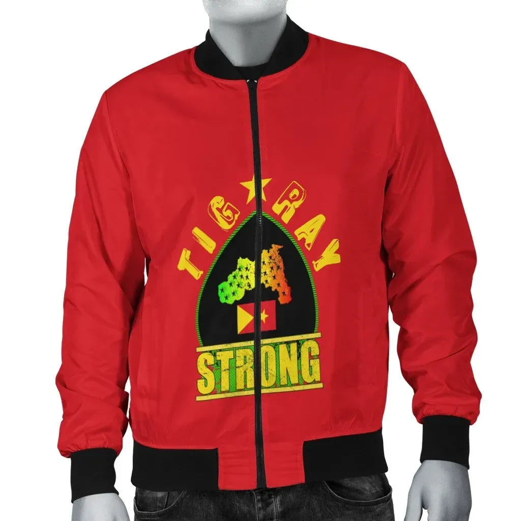 Tigray Strong (Red) Bomber Jacket