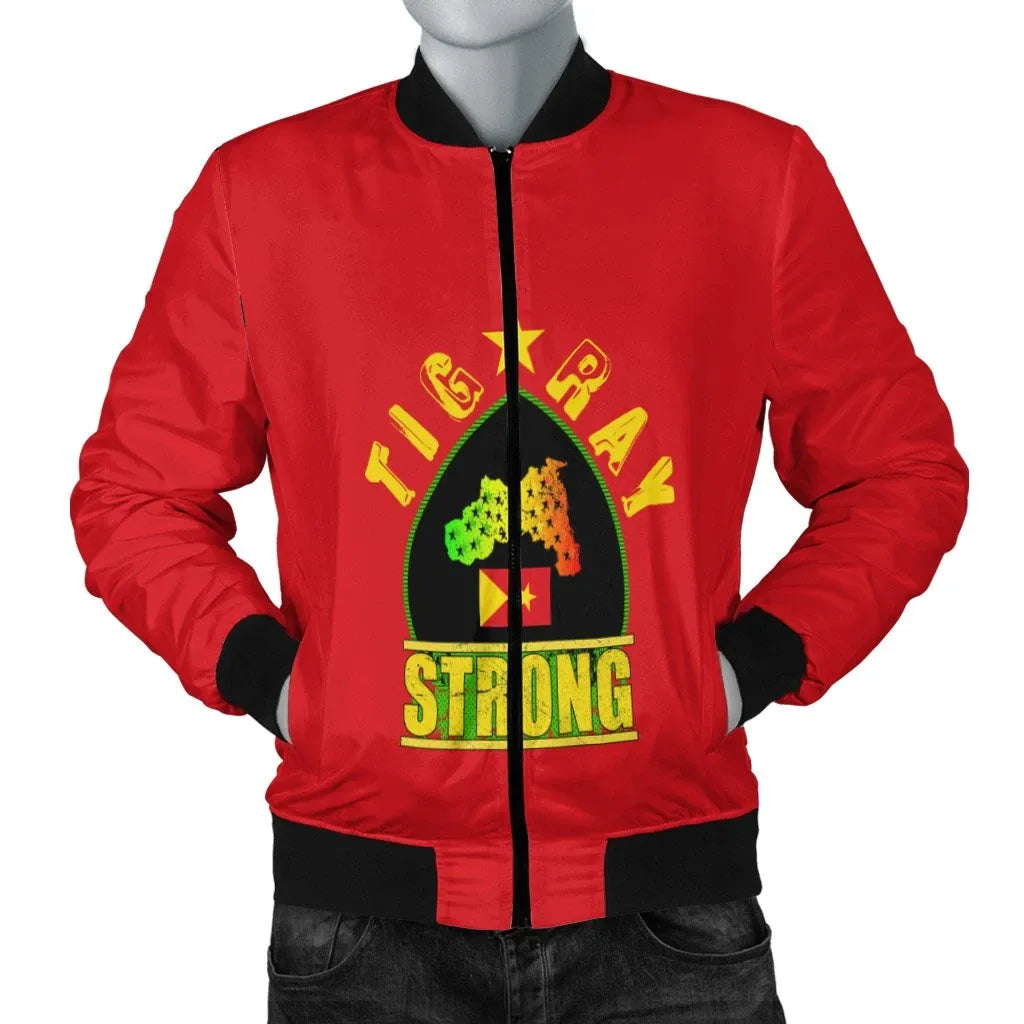 Tigray Strong (Red) Bomber Jacket