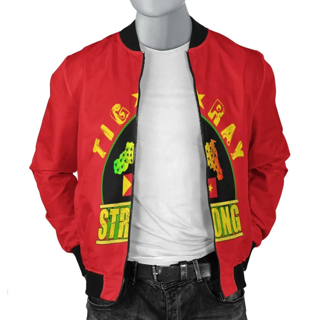 Tigray Strong (Red) Bomber Jacket