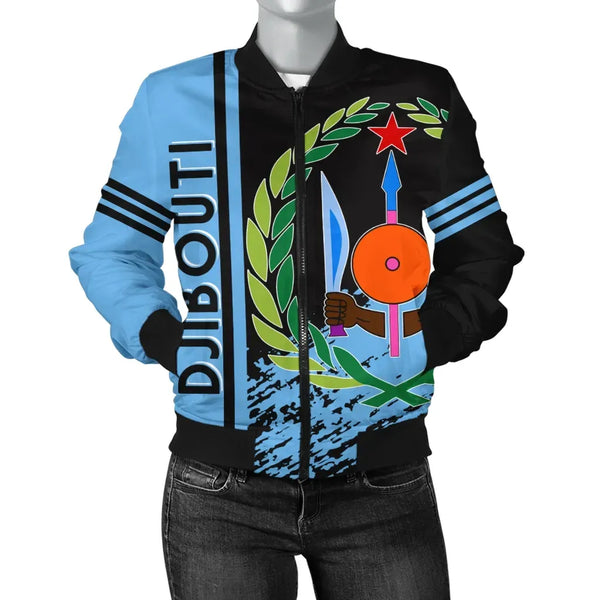 Djibouti Bomber Jacket Quarter Style