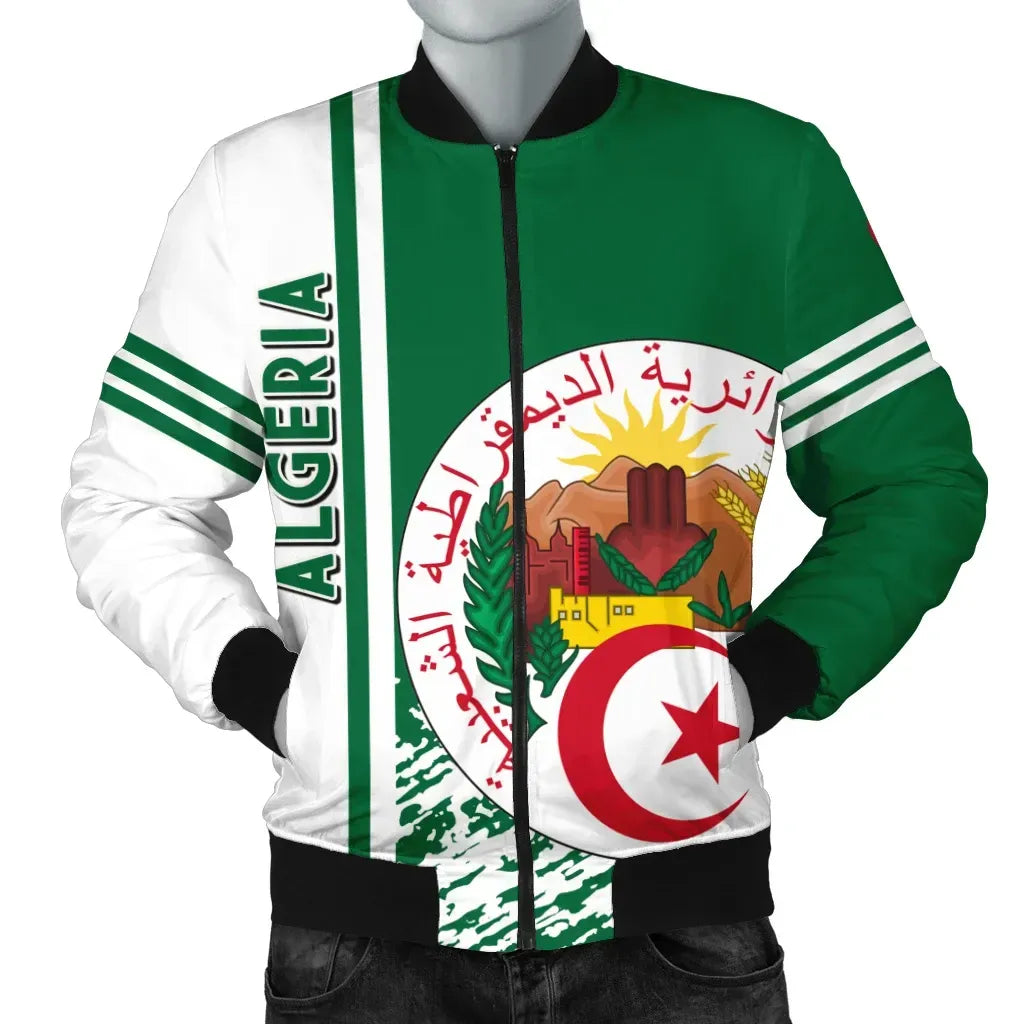 Algeria Bomber Jacket Quarter Style