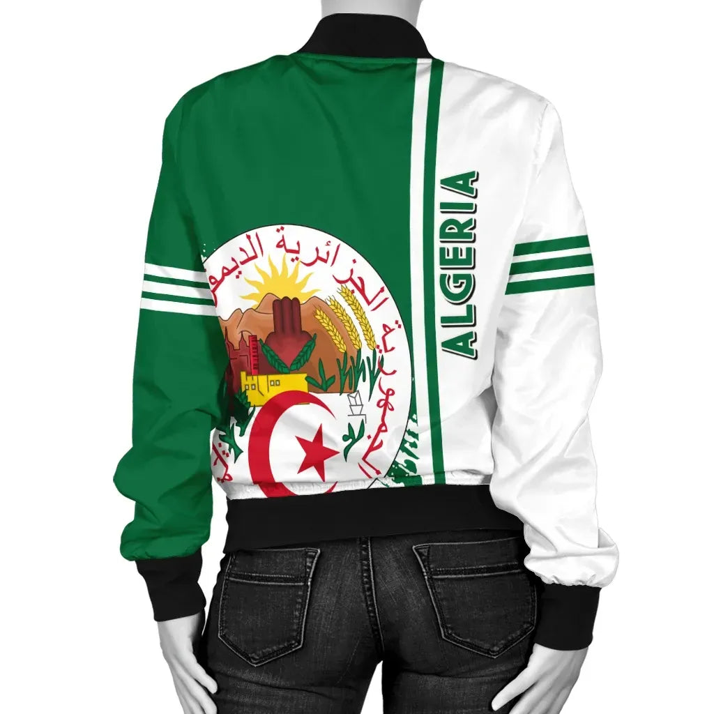 Algeria Bomber Jacket Quarter Style