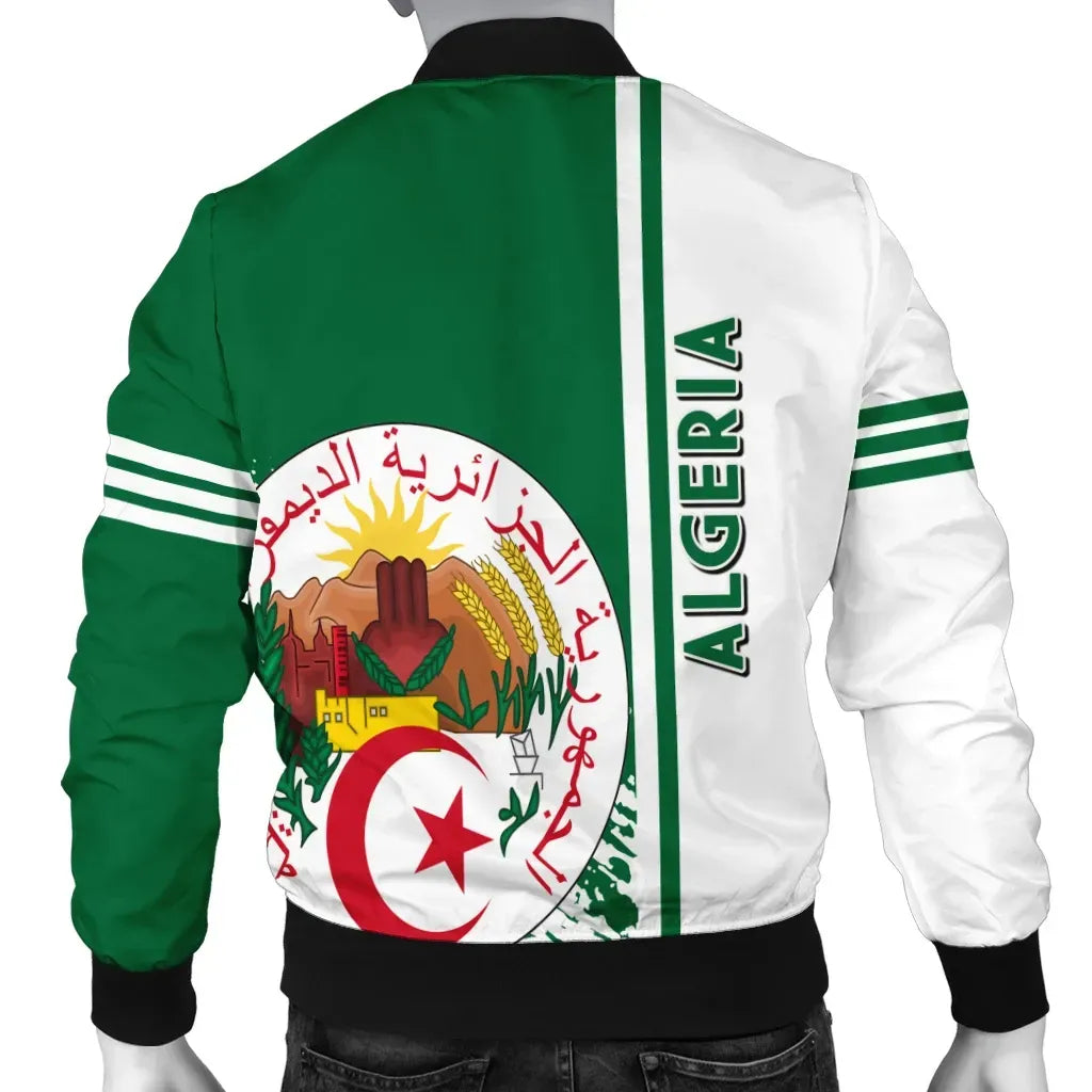 Algeria Bomber Jacket Quarter Style