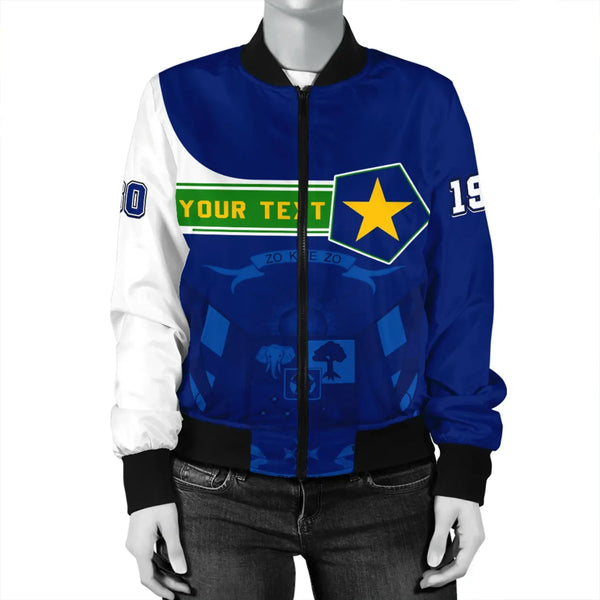 Custom Central African Republic Bomber Jacket Pentagon Style