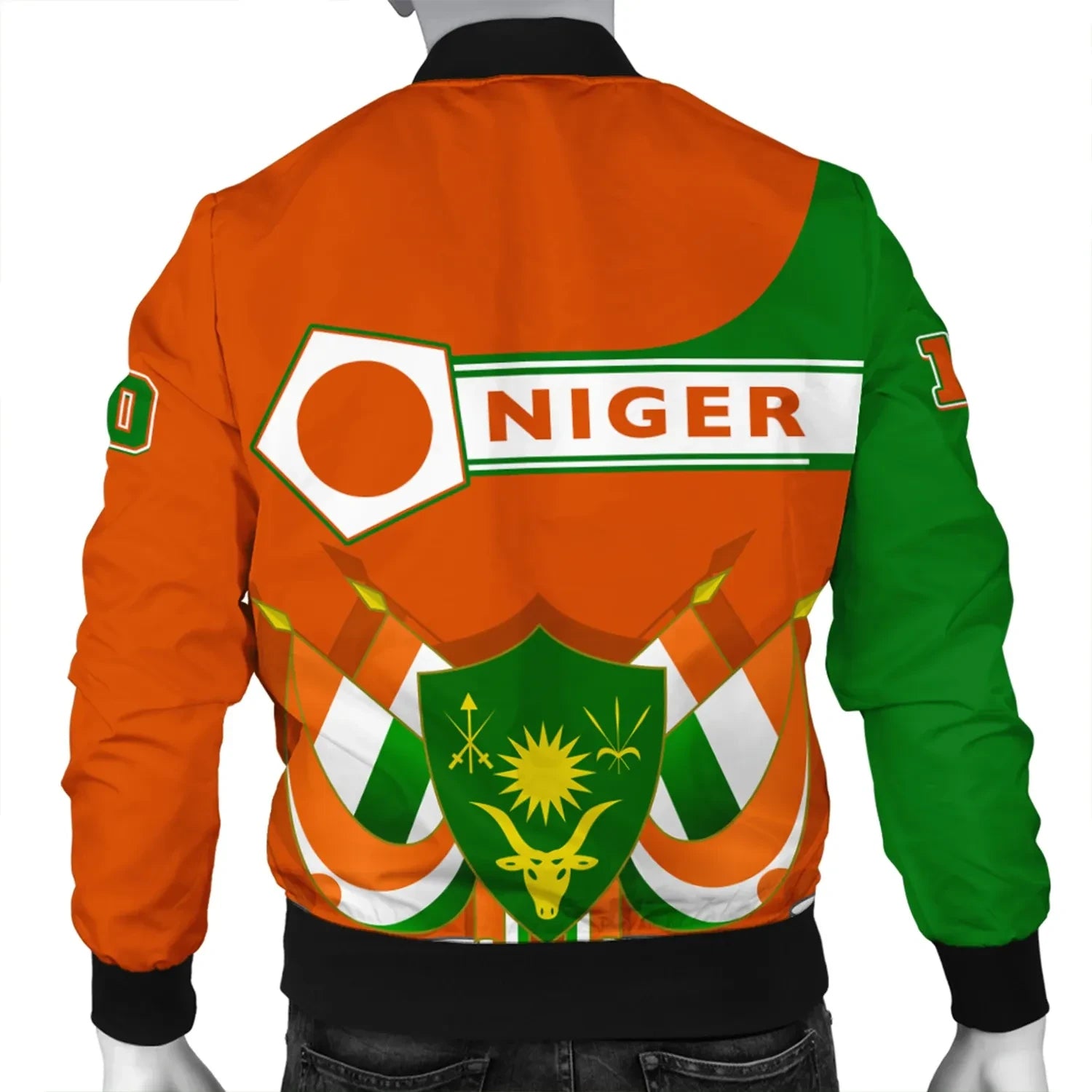 Custom Niger Bomber Jacket Pentagon Style