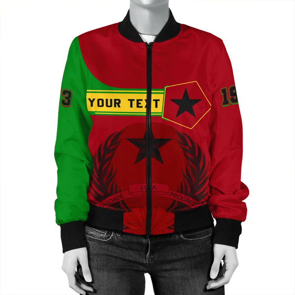 Custom Guinea-Bissau Bomber Jacket Pentagon Style