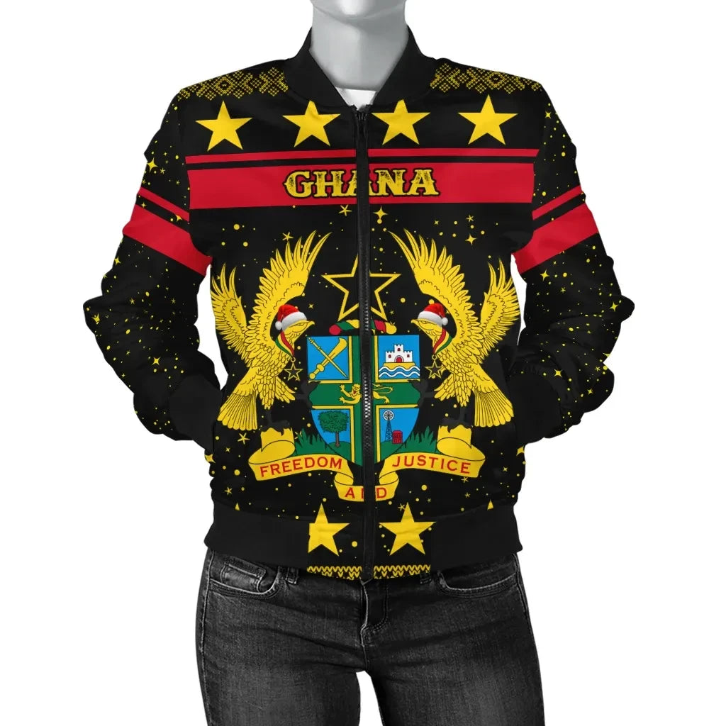 Ghana Christmas Bomber Jacket