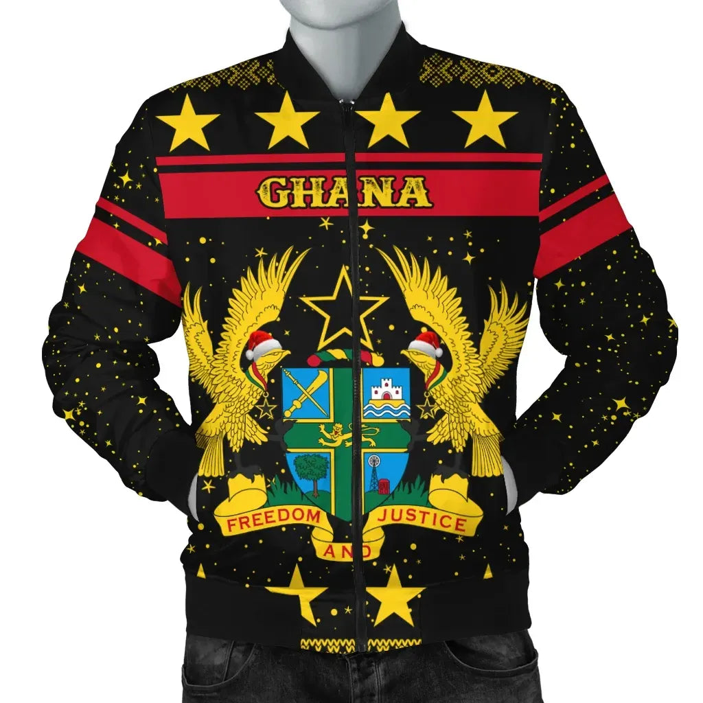 Ghana Christmas Bomber Jacket