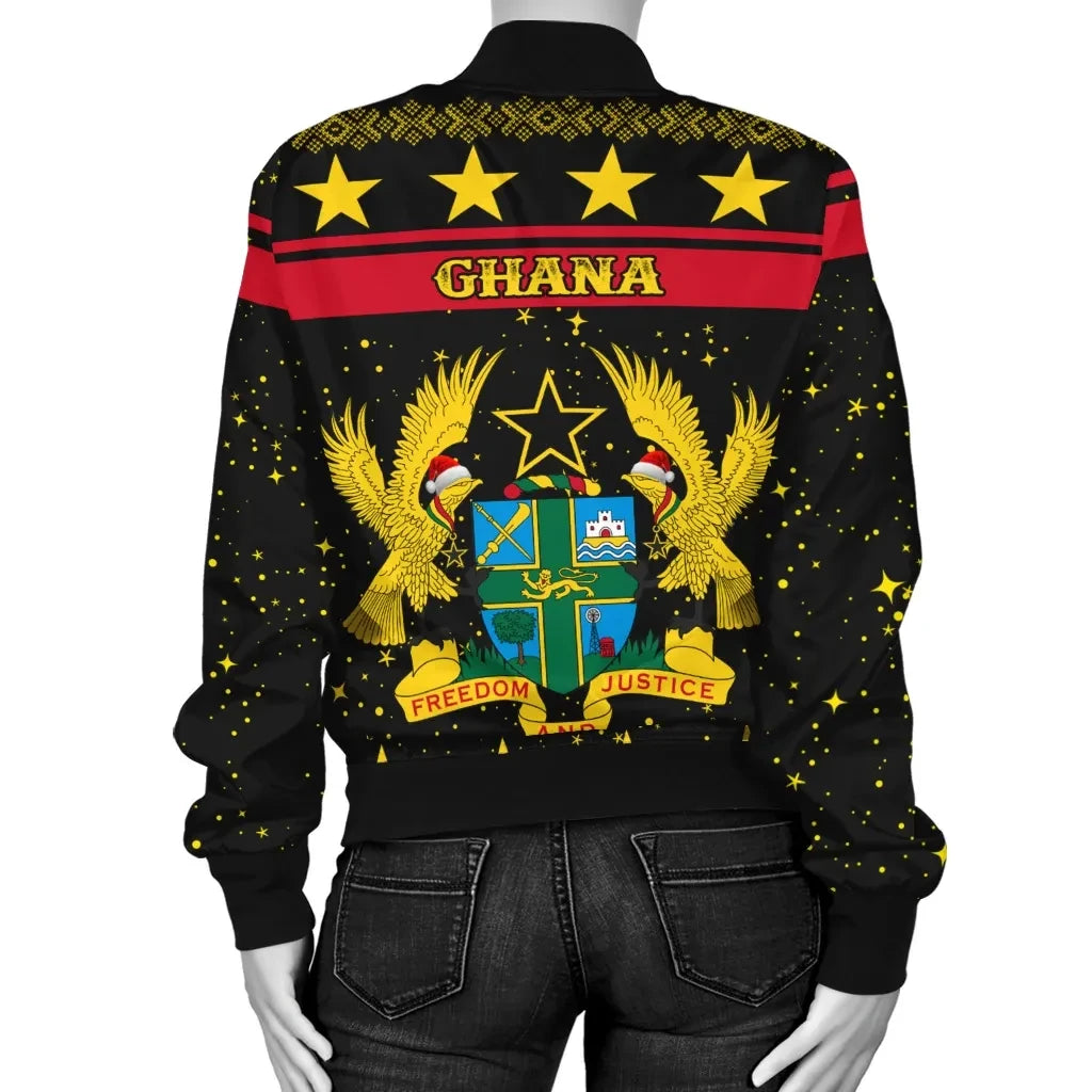 Ghana Christmas Bomber Jacket