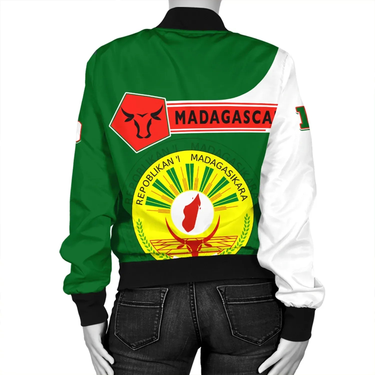 Custom Madagascar Bomber Jacket Pentagon Style