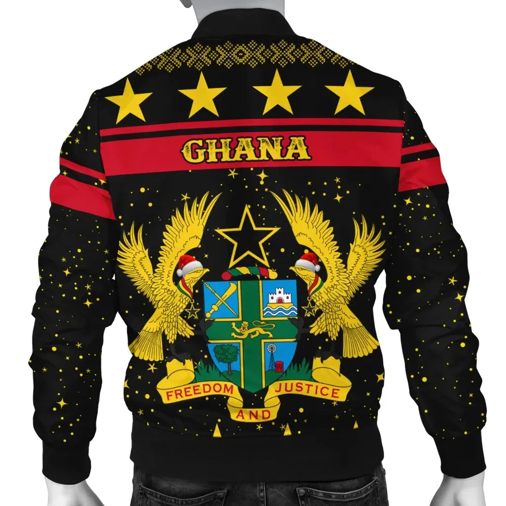 Ghana Christmas Bomber Jacket