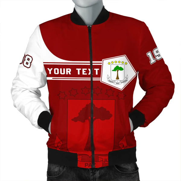 Custom Equatorial Guinea Bomber Jacket Pentagon Style