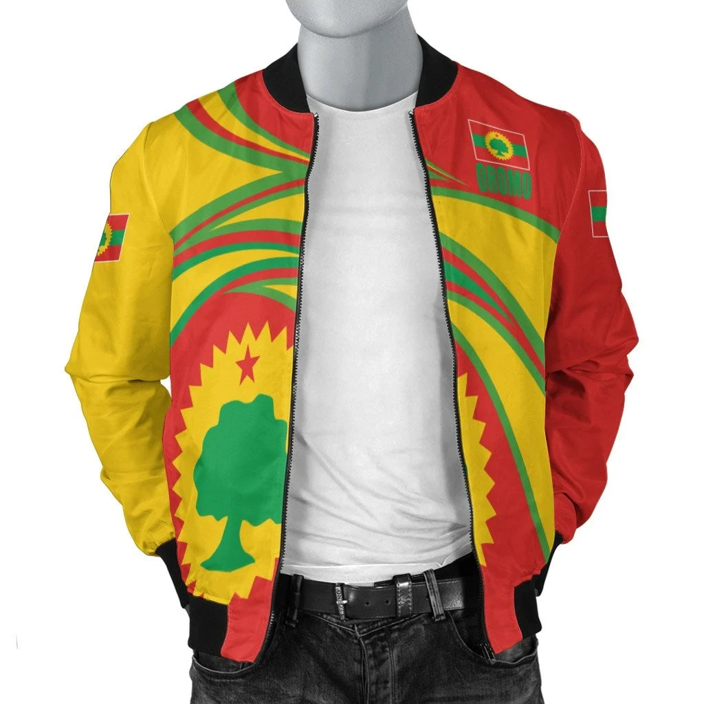 Oromo N Flag Bomber Jacket