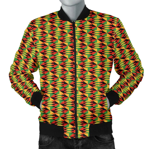 Kente Cloth - Ghana Special Bomber Jacket JR