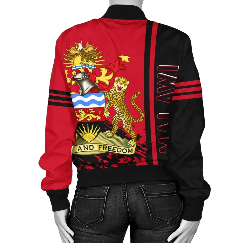 Malawi Bomber Jacket Quarter Style