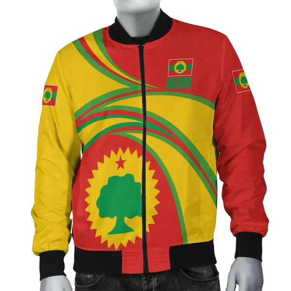 Oromo N Flag Bomber Jacket