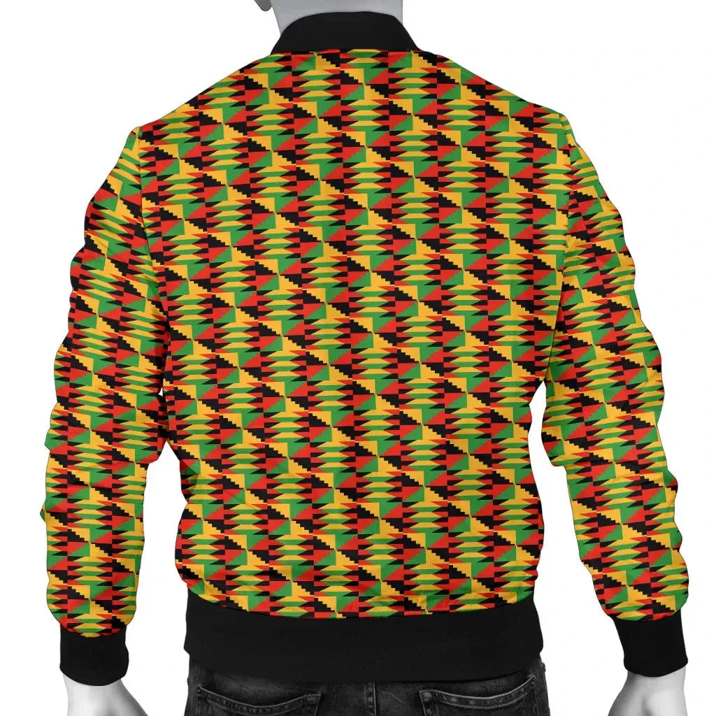 Kente Cloth - Ghana Special Bomber Jacket JR