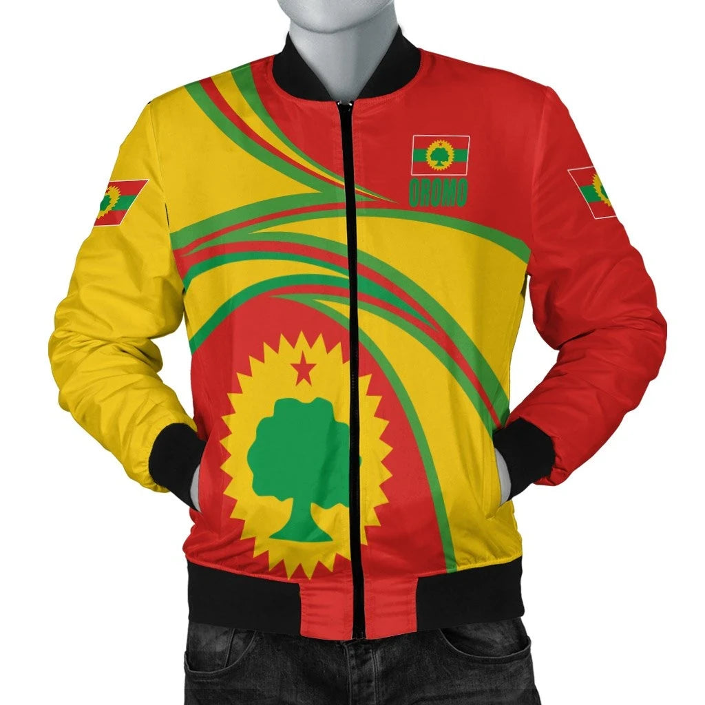 Oromo N Flag Bomber Jacket