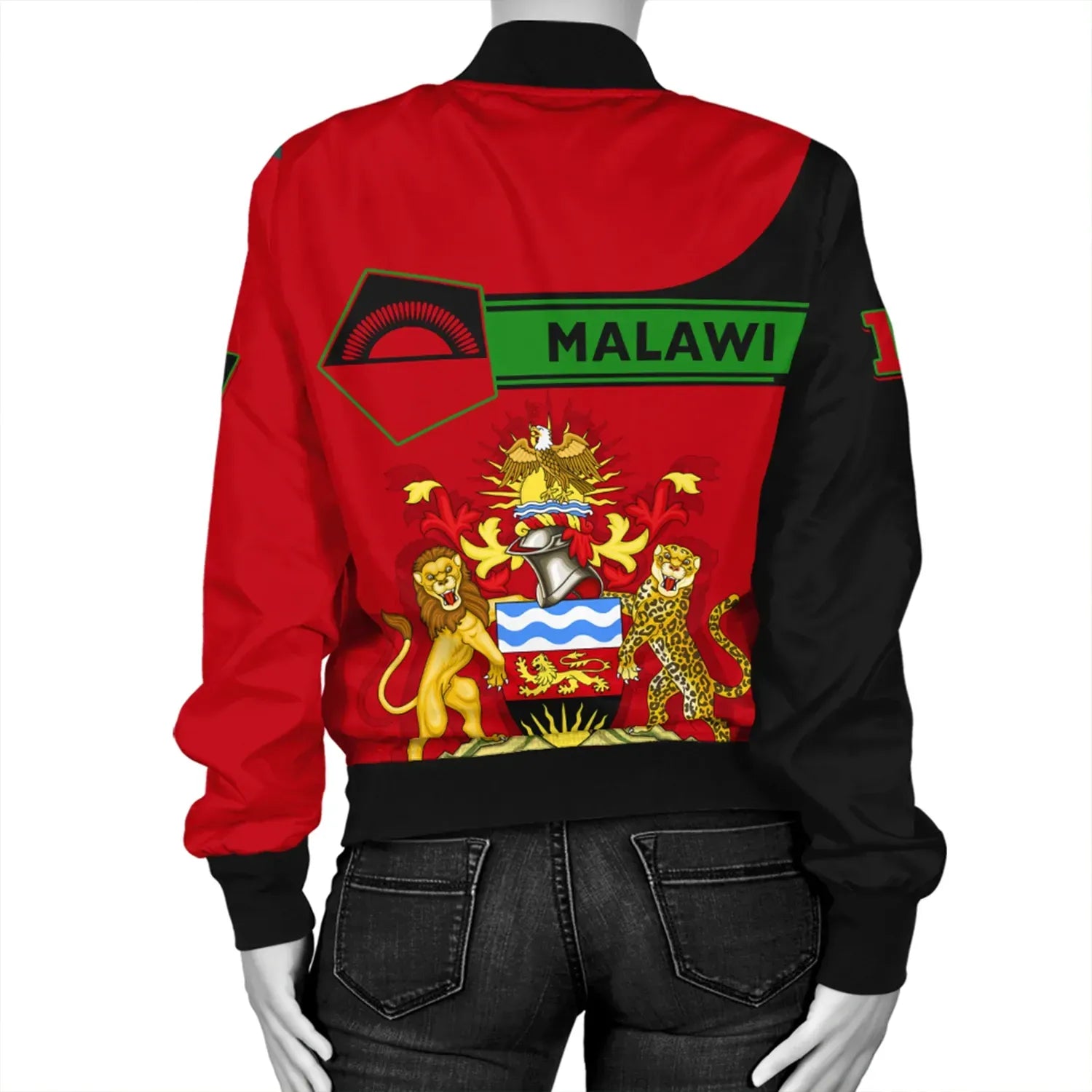 Custom Malawi Bomber Jacket Pentagon Style