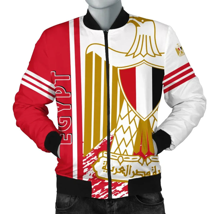 Egypt Bomber Jacket Quarter Style