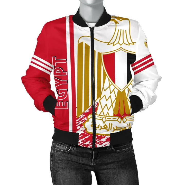 Egypt Bomber Jacket Quarter Style