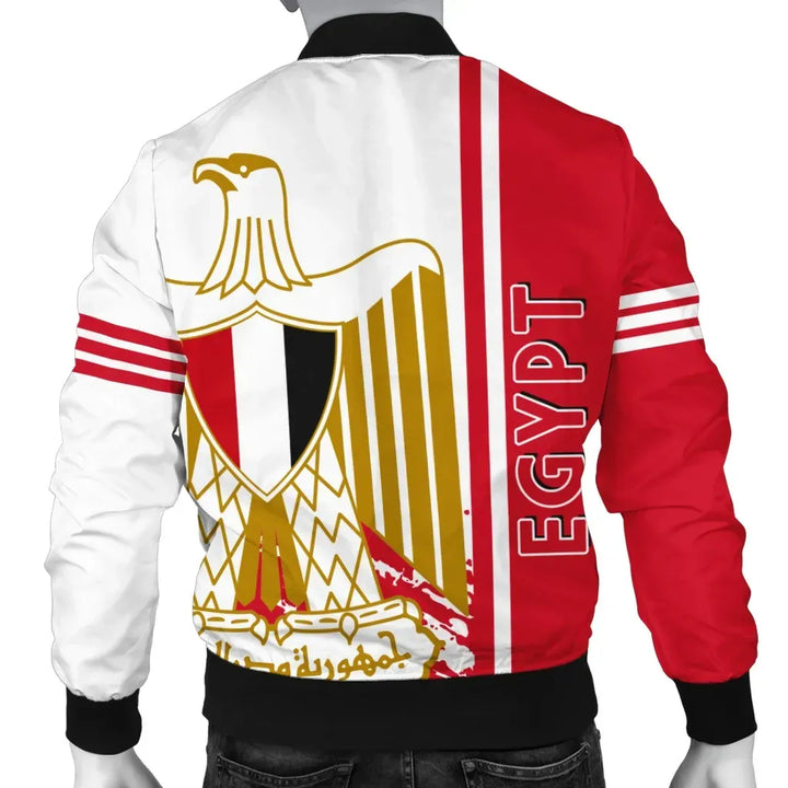Egypt Bomber Jacket Quarter Style
