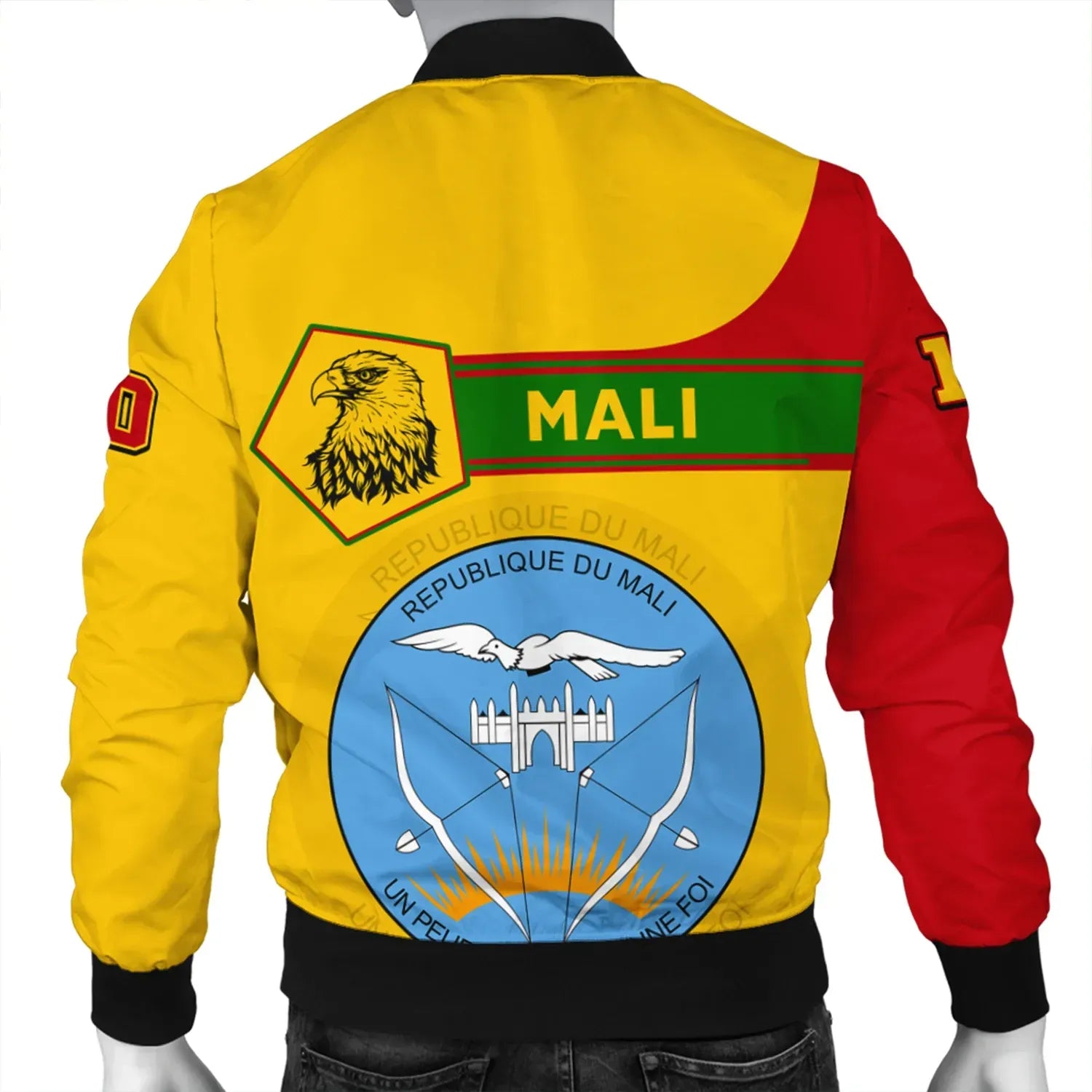 Custom Mali Bomber Jacket Pentagon Style