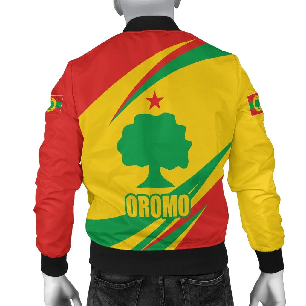 Oromo Flag Fantasy Bomber Jacket