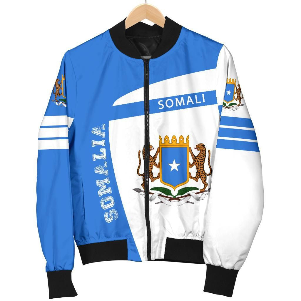 Somalia Coat Of Arms Sport Women's Bomber Jacket - Premium Style