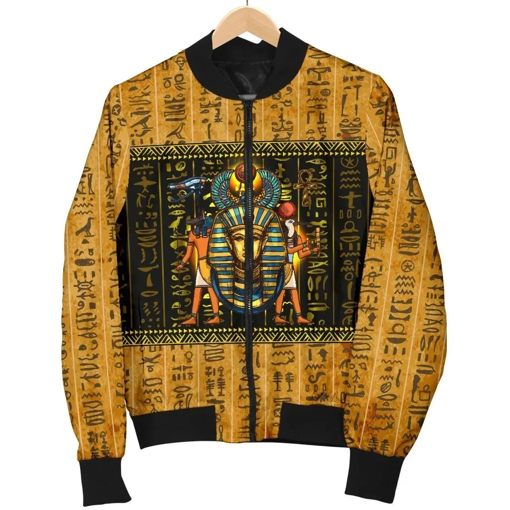 African Mysteries Of Ancient Egypt Bomber Jacket