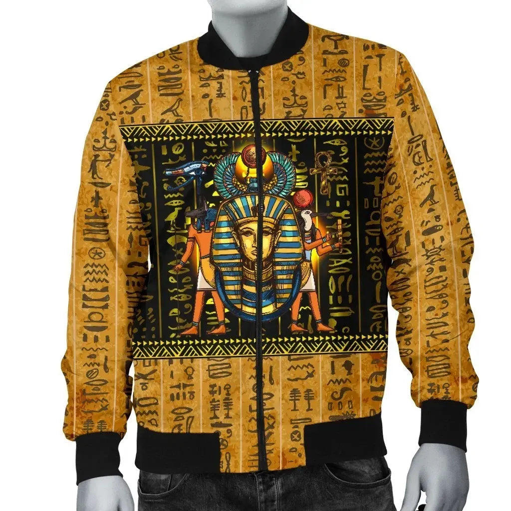 African Mysteries Of Ancient Egypt Bomber Jacket