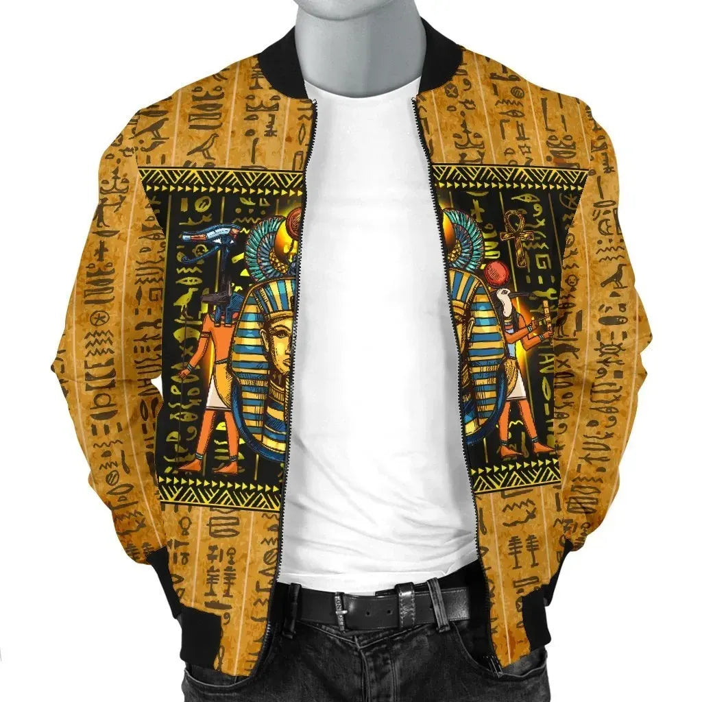 African Mysteries Of Ancient Egypt Bomber Jacket