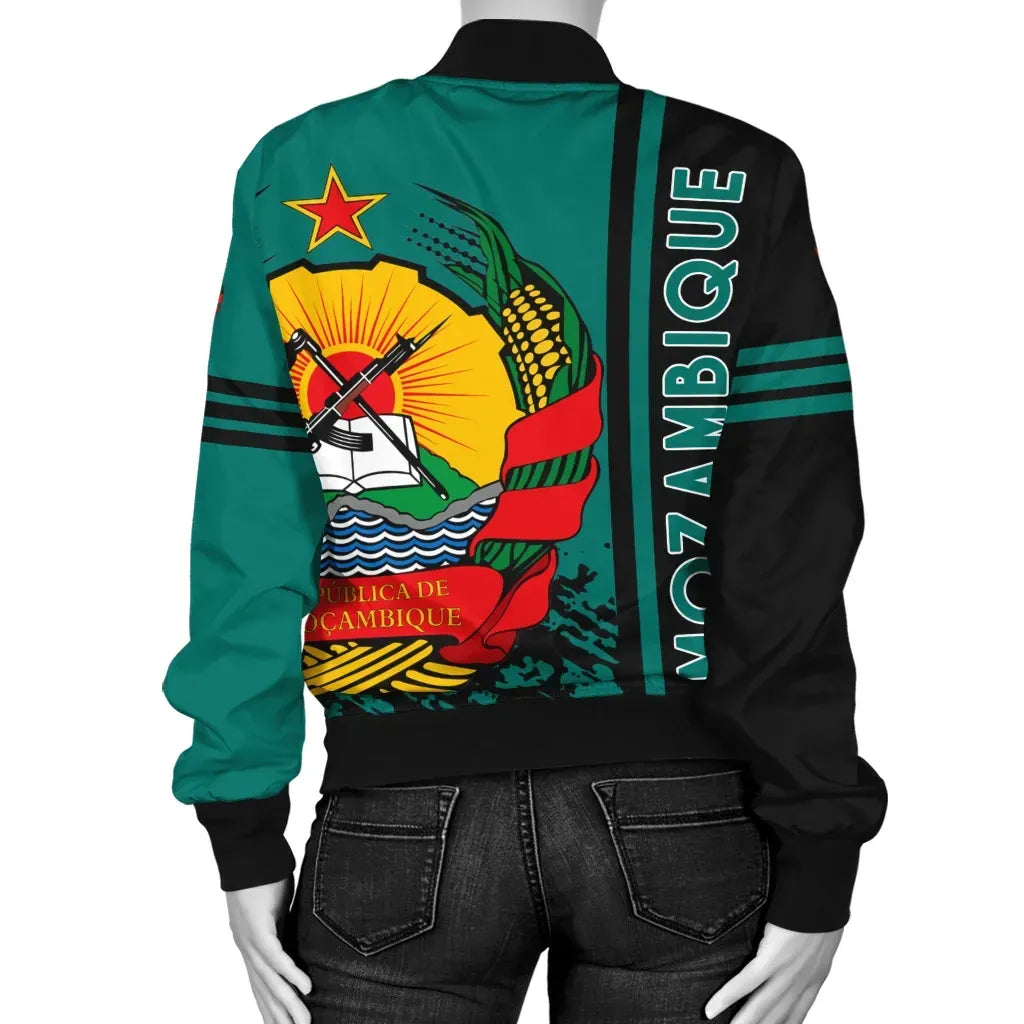 Mozambique Bomber Jacket Quarter Style