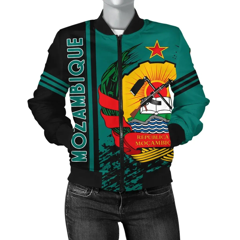 Mozambique Bomber Jacket Quarter Style