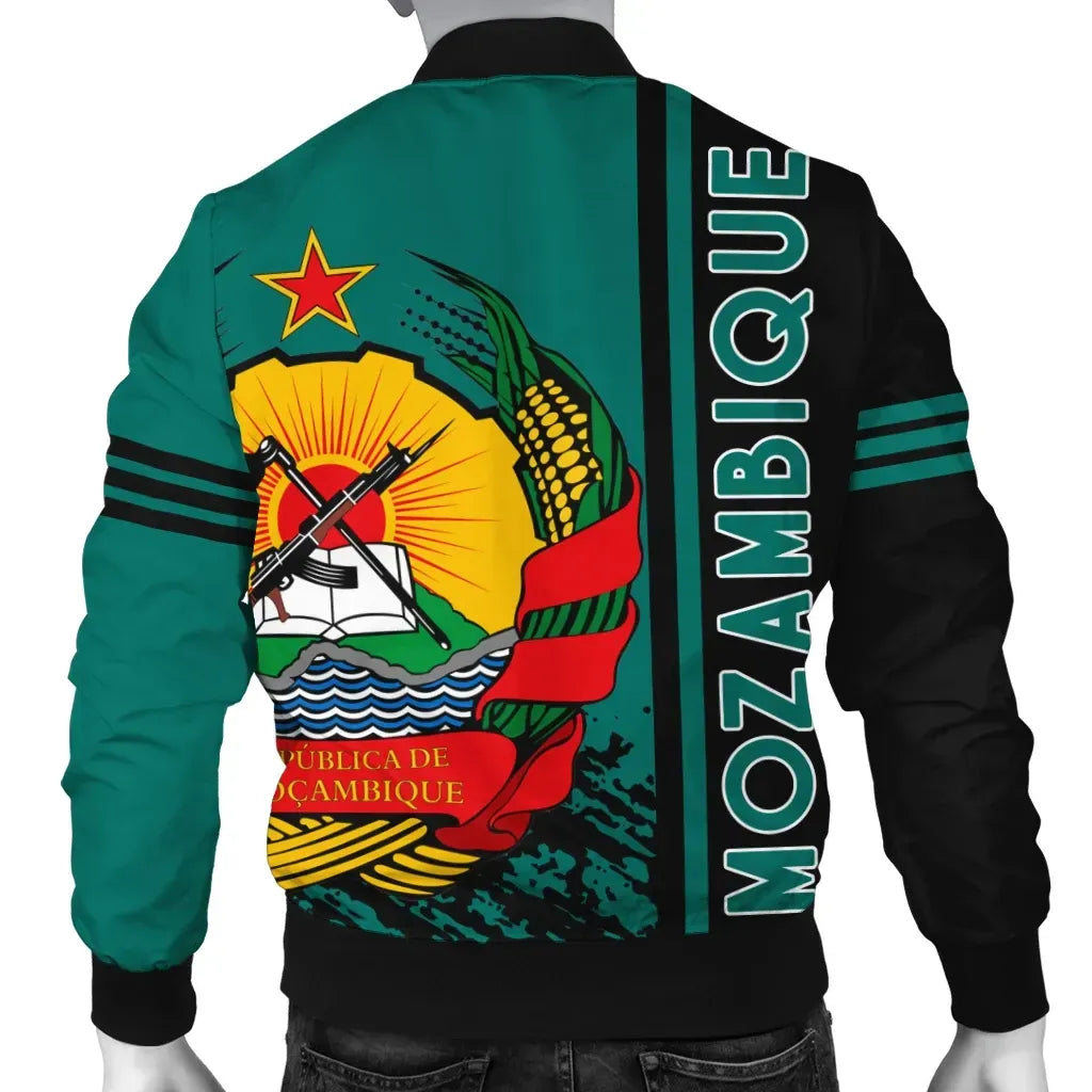 Mozambique Bomber Jacket Quarter Style