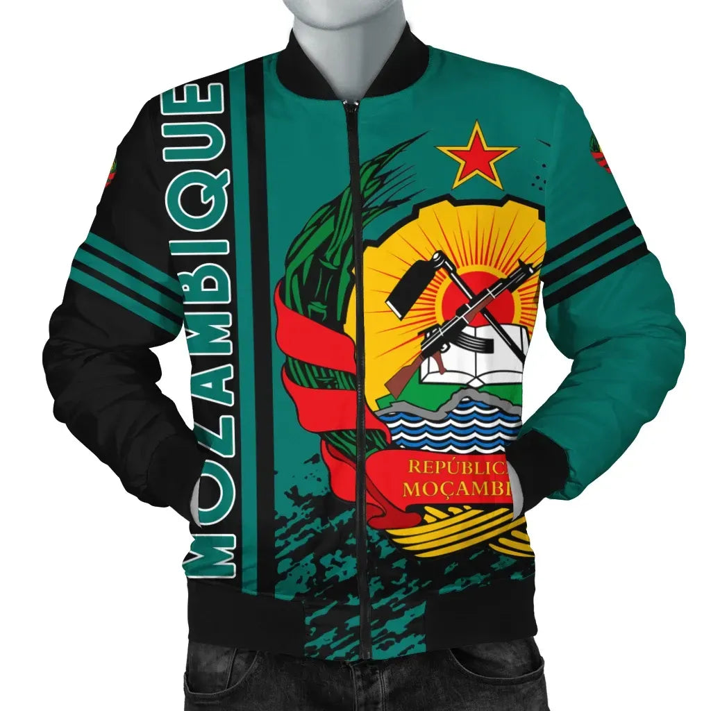 Mozambique Bomber Jacket Quarter Style