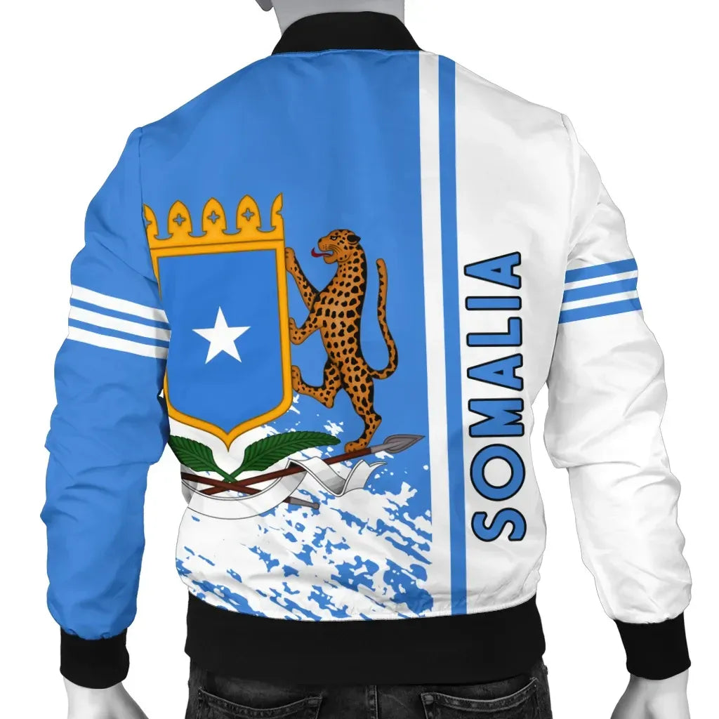 Somalia Bomber Jacket Quarter Style