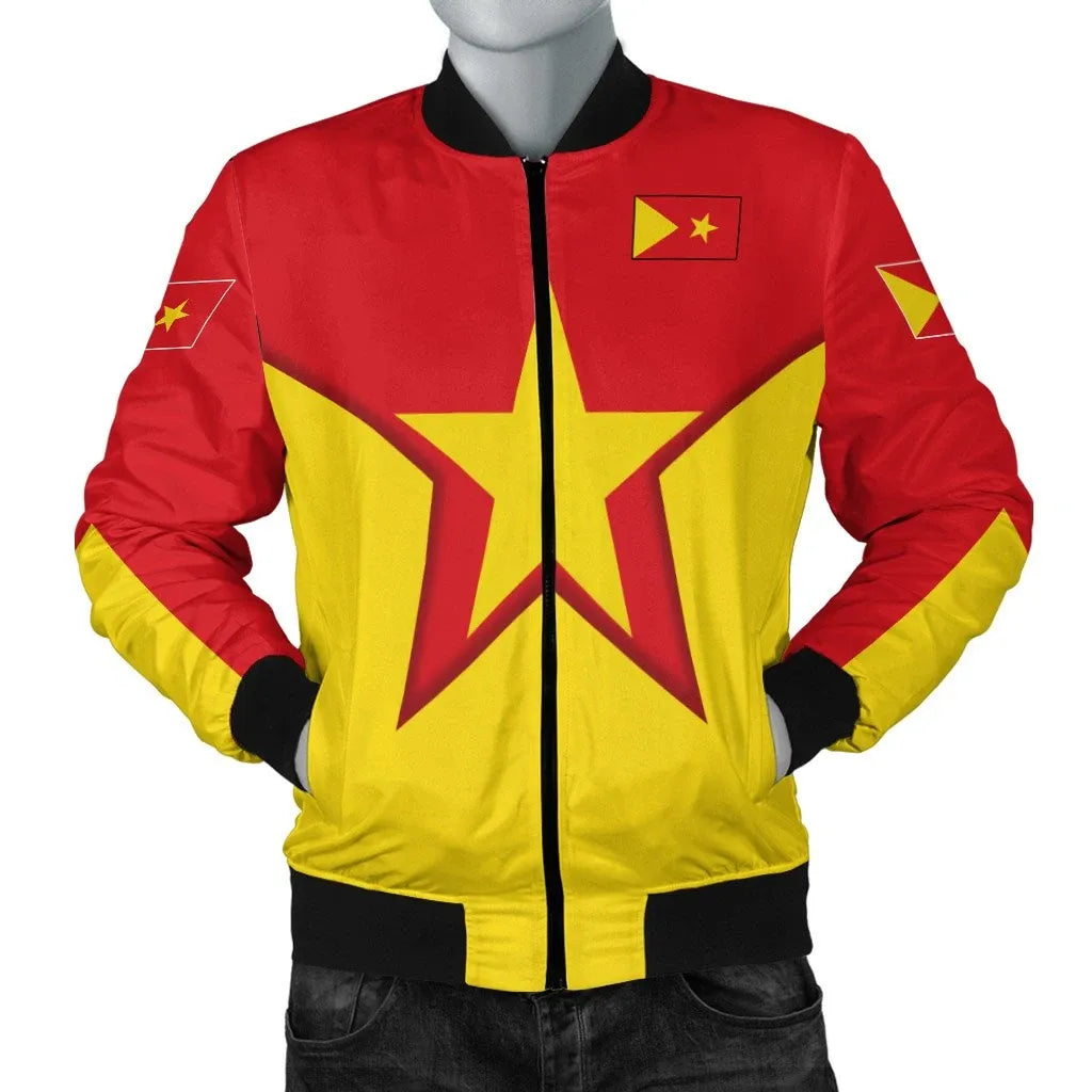 Tigray Flag Star Bomber Jacket