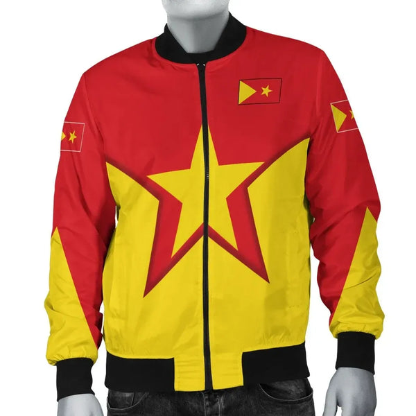 Tigray Flag Star Bomber Jacket