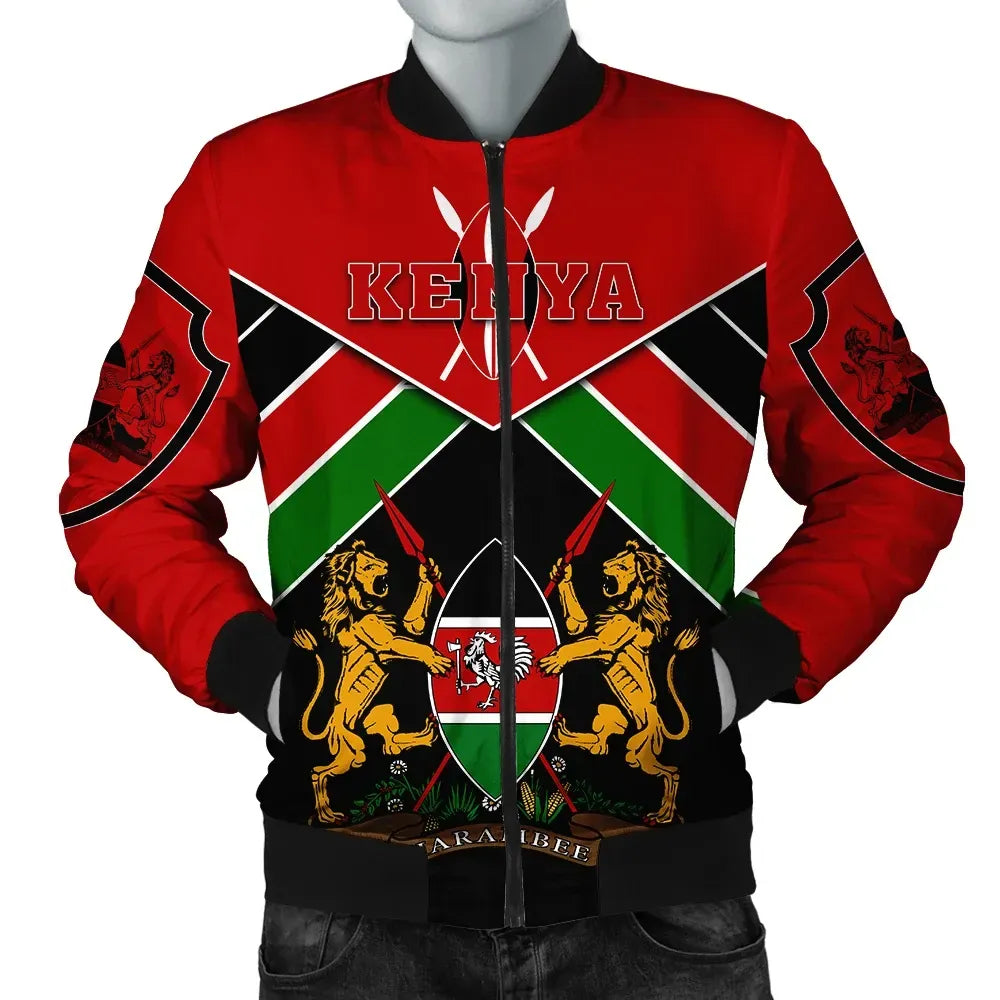 Kenya Zawadi Bomber Jacket