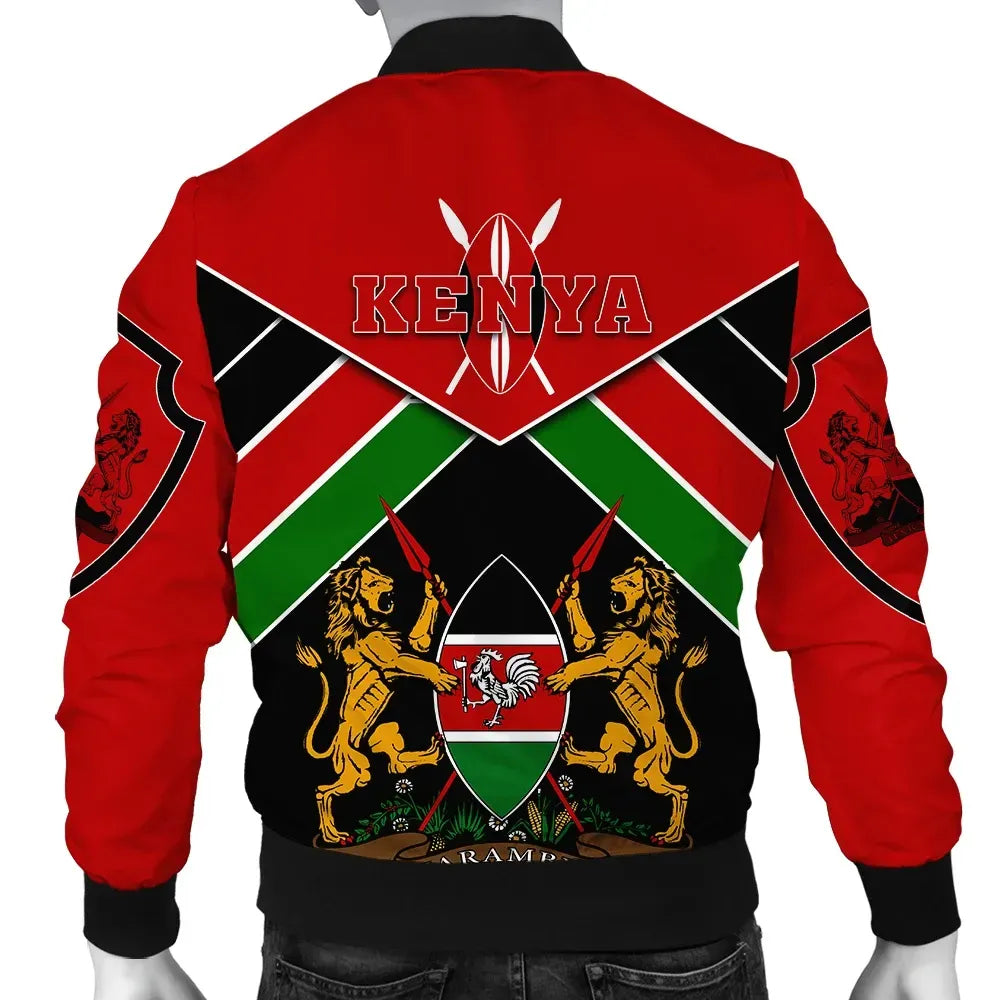 Kenya Zawadi Bomber Jacket